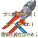 20260309_剪定ばさみ ライオン LOWE _ アンビル式 1104_ドイツ製