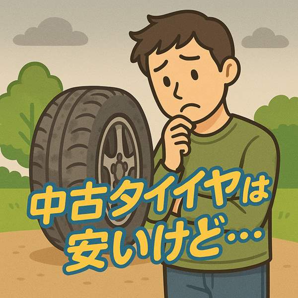 中古タイヤは安いけどおすすめしない