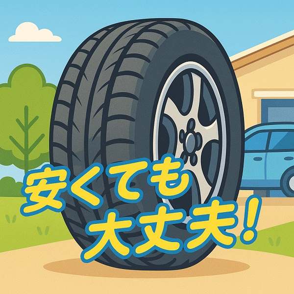 安いタイヤでも大丈夫！