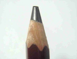 鉛筆_６Ｂの芯の太さ